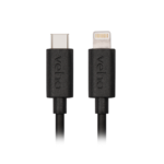 Veho USB-C™ naar Lightning-oplaad- en synchronisatiekabel (0,2 m/0,7 ft)