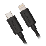 Veho USB-C™ naar Lightning-oplaad- en synchronisatiekabel (1 m/3,3 ft)